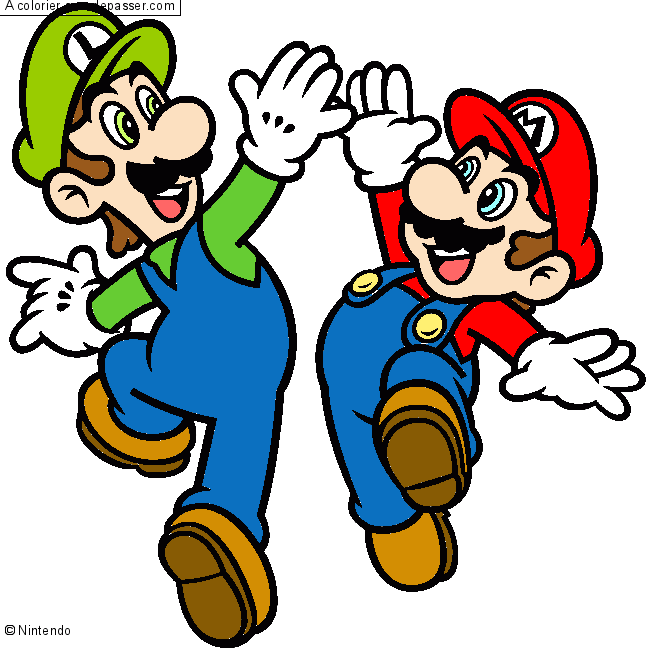 Mario et Luigi par Malyss