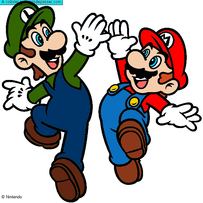 Mario et Luigi par un invit&eacute;