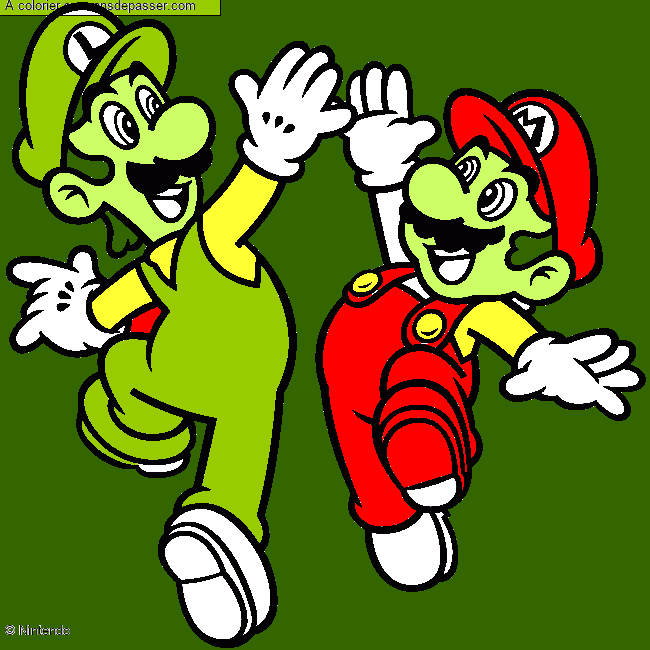 Mario et Luigi par un invit&eacute;