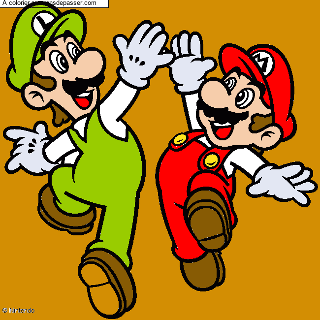 Mario et Luigi par un invit&eacute;