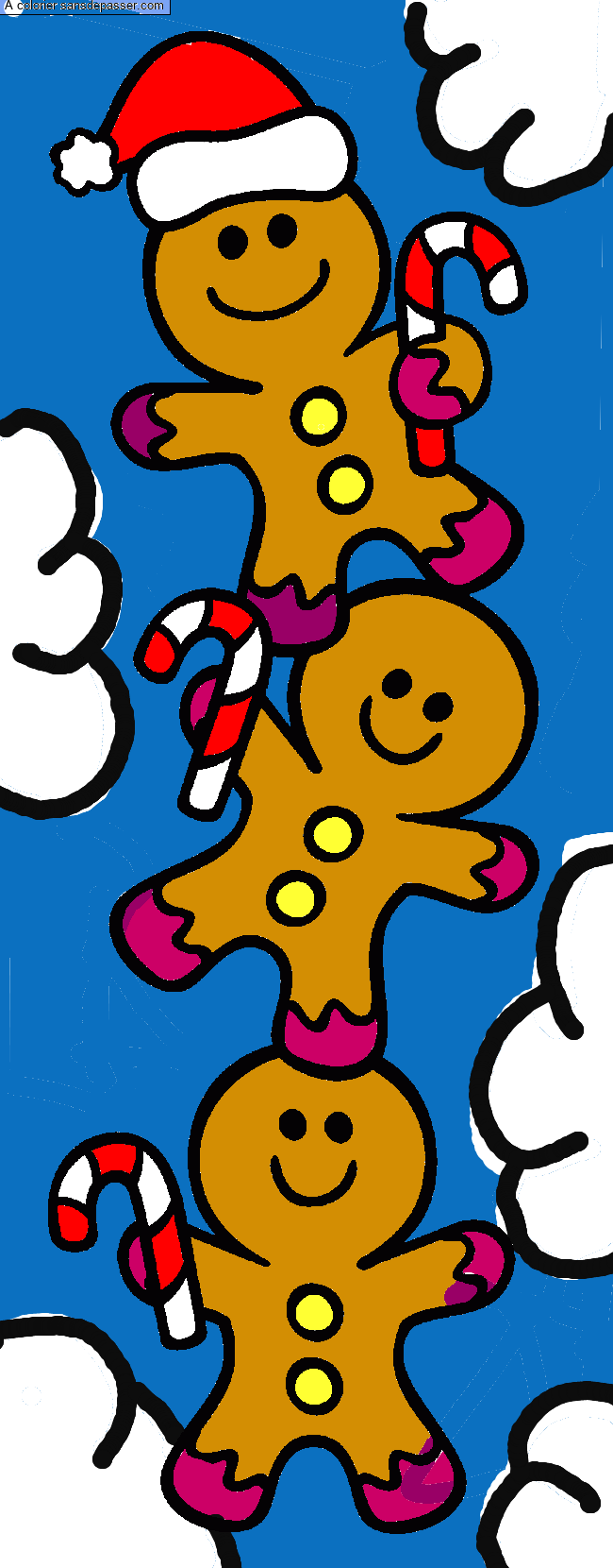 Bonhommes de pain d'&eacute;pices par Gabi