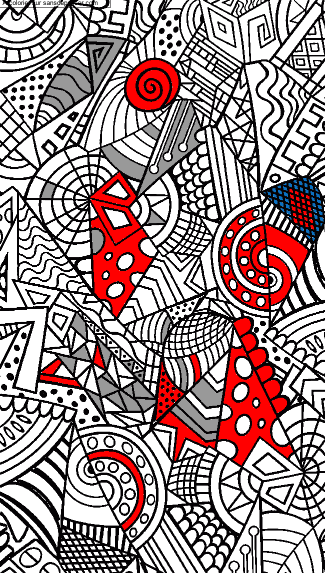 Coloriage Zen  par un invit&eacute;