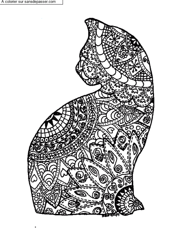 Mandala Chat par un invit&eacute;