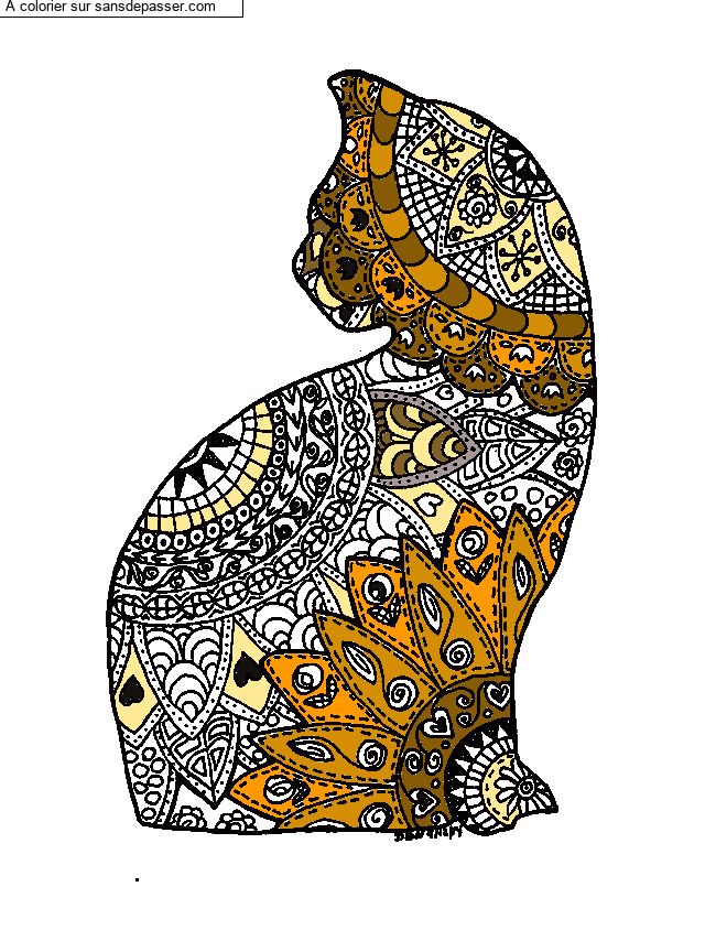 Mandala Chat par un invit&eacute;