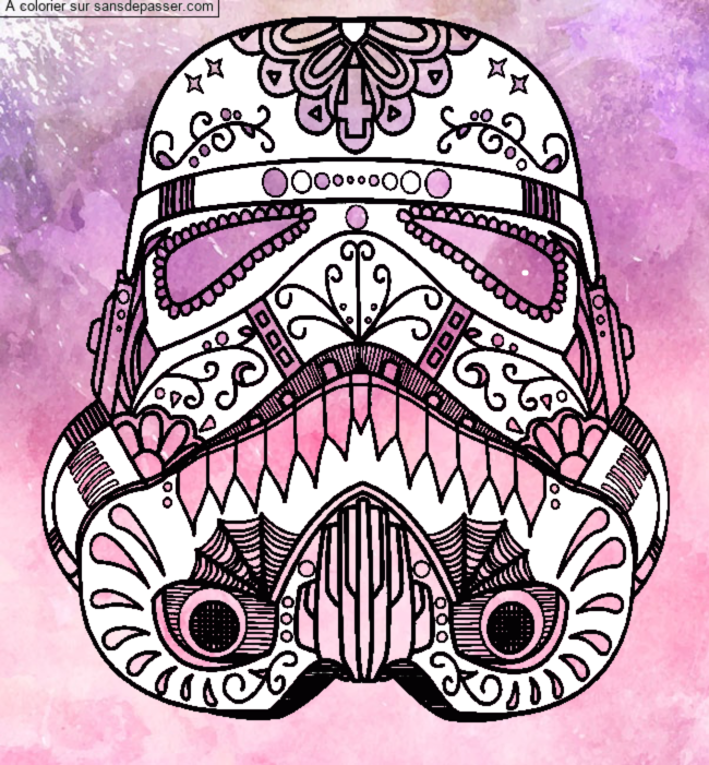 Stormtrooper doodle par un invit&eacute;