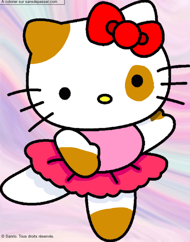 Hello Kitty danse par un invit&eacute;