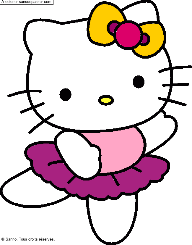 Hello Kitty danse par un invit&eacute;