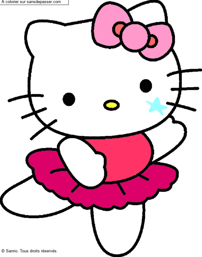 Hello Kitty danse par un invit&eacute;