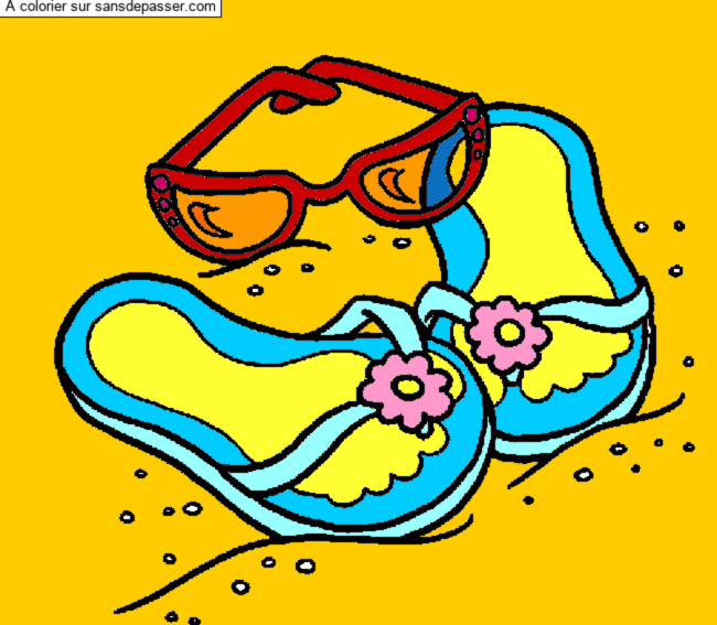 Tongs et Lunettes par un invit&eacute;