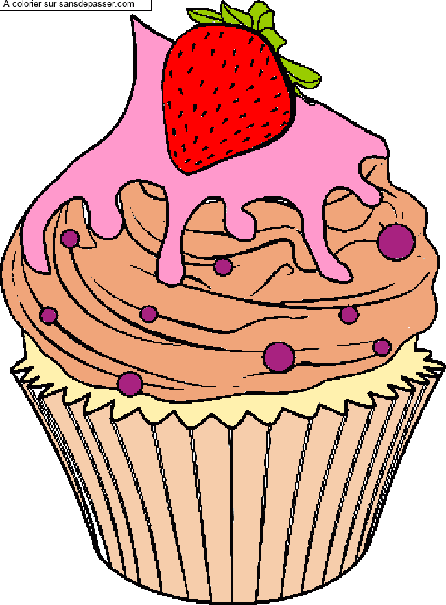 Cupcake &agrave; la cr&egrave;me par un invit&eacute;