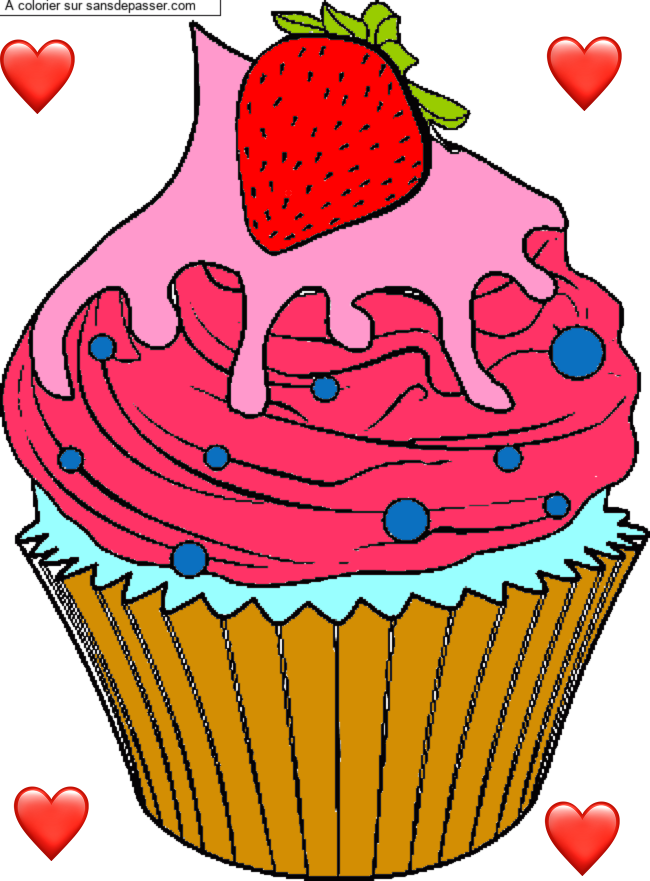 Cupcake &agrave; la cr&egrave;me par un invit&eacute;