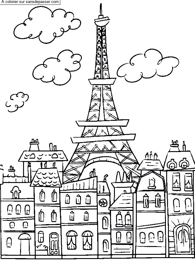 Paris par un invit&eacute;