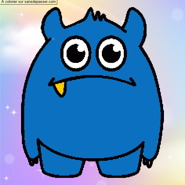 Petit monstre gentil par Marya