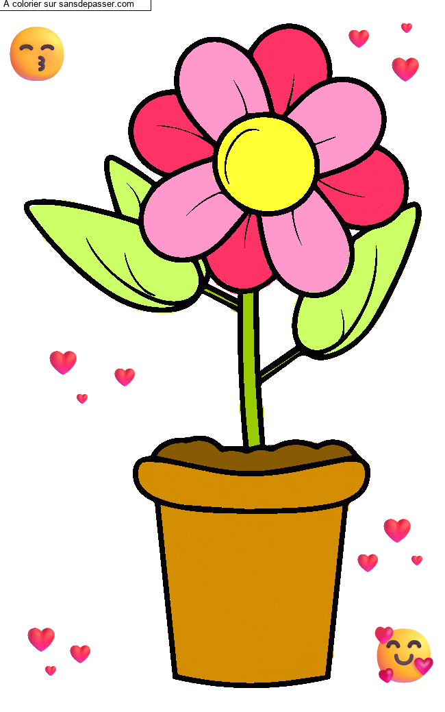 Pot de fleur par Bubble Tea