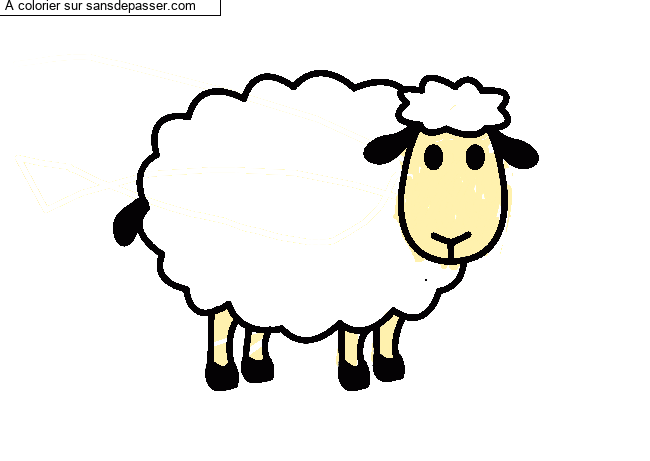 Mouton par un invit&eacute;