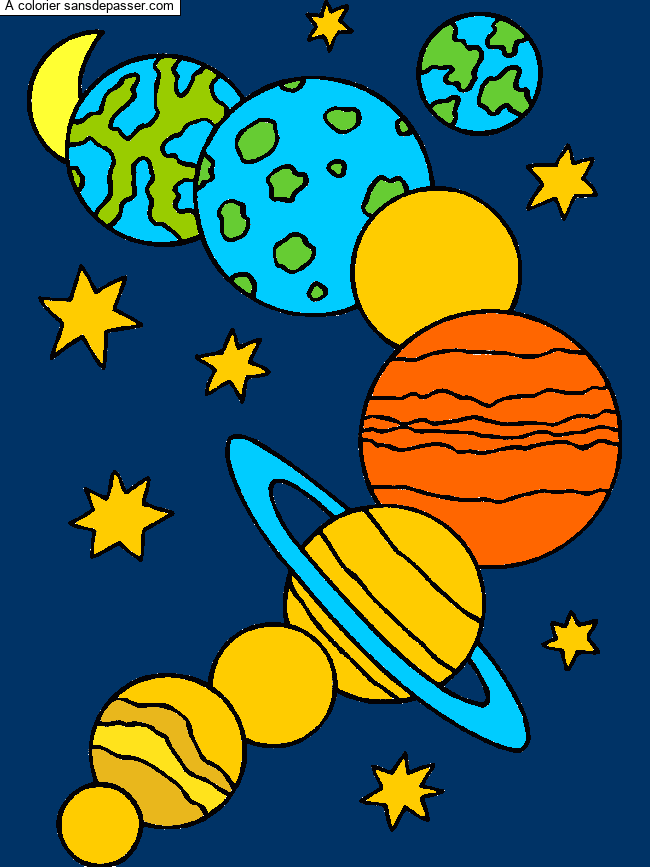 Les plan&egrave;tes par un invit&eacute;