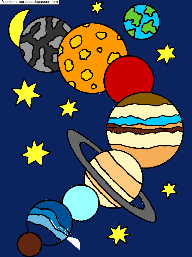 Les plan&egrave;tes par un invit&eacute;