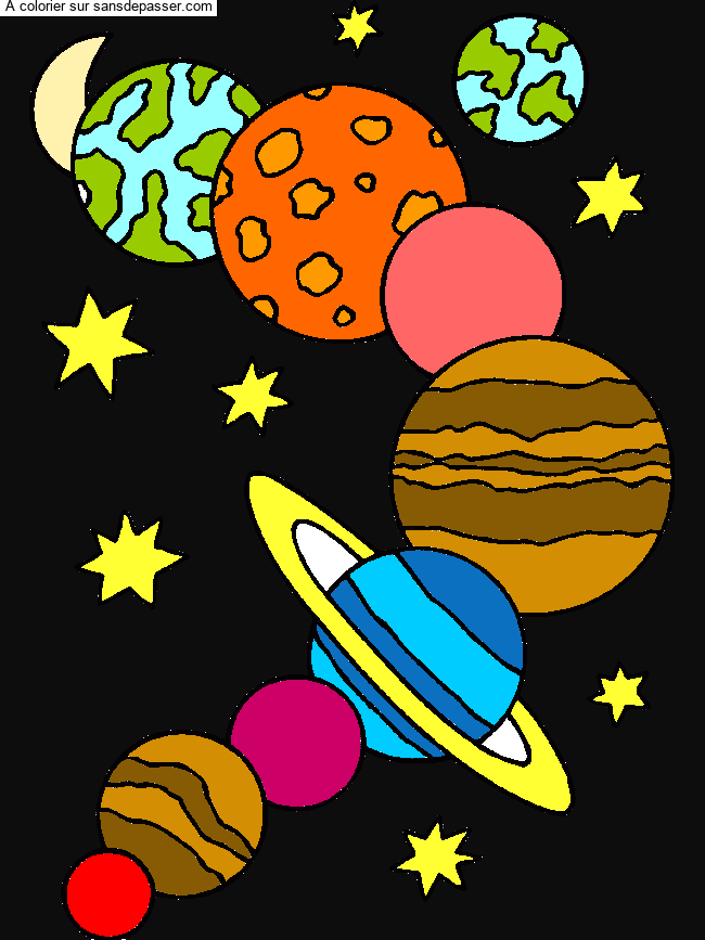 Les plan&egrave;tes par un invit&eacute;