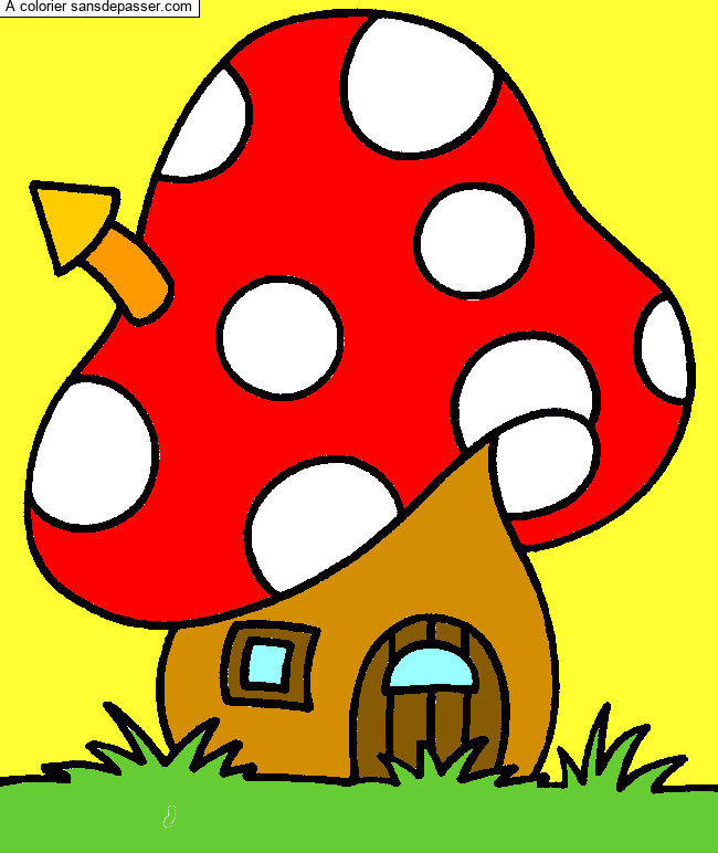 Maison Champignon par MomoG14