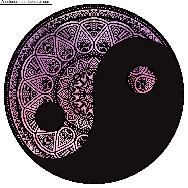 Doodle Yin Yang par un invit&eacute;