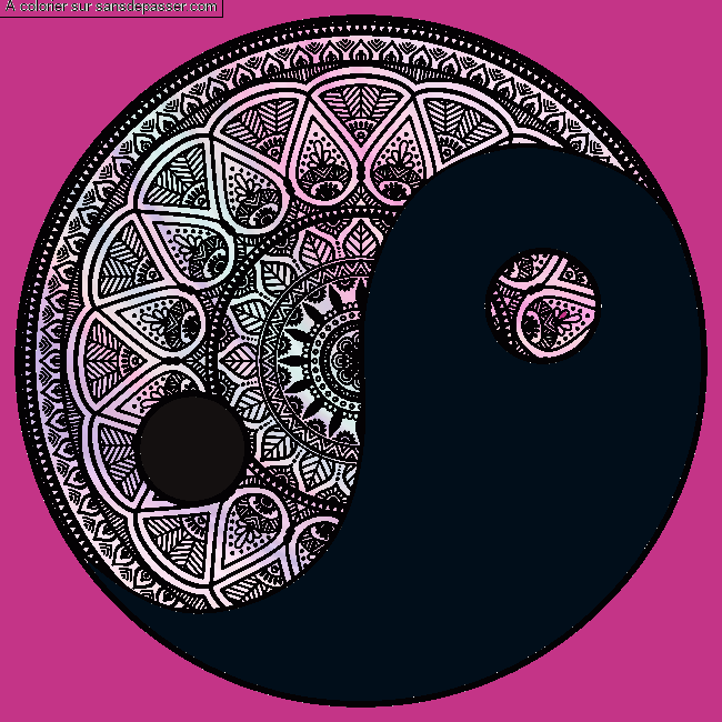 Doodle Yin Yang par un invit&eacute;