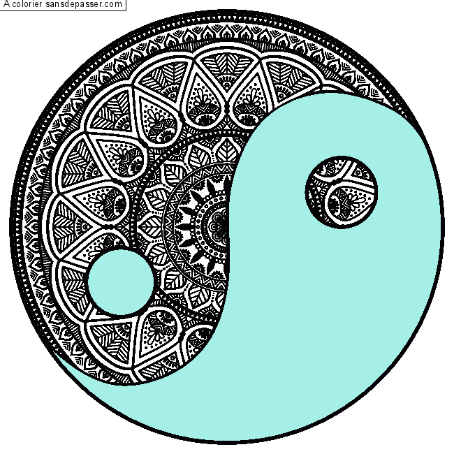 Doodle Yin Yang par un invit&eacute;