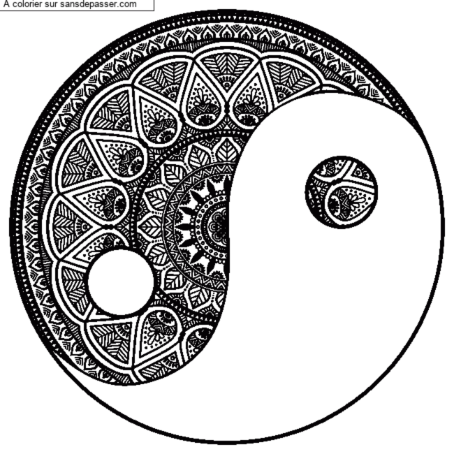 Doodle Yin Yang par un invit&eacute;