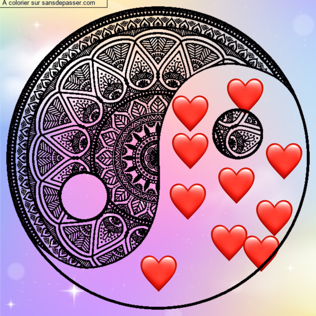 Doodle Yin Yang par un invit&eacute;