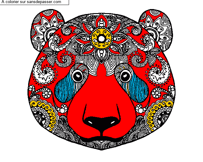 Ours doodle par un invit&eacute;