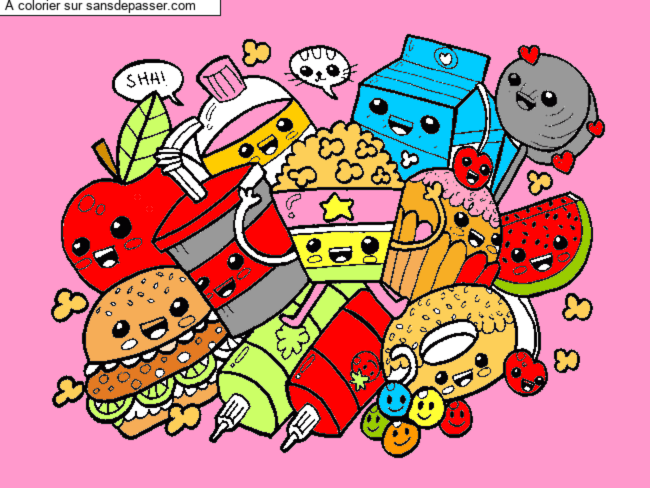 Aliments Kawaii par un invit&eacute;