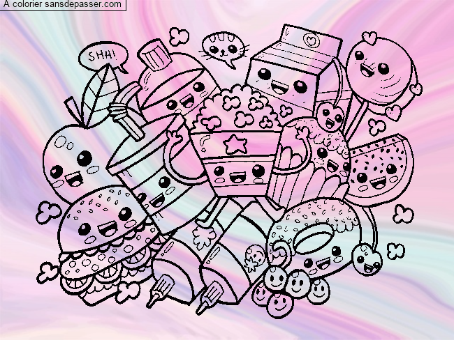 Aliments Kawaii par un invit&eacute;