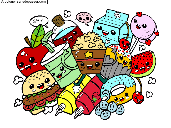Aliments Kawaii par un invit&eacute;