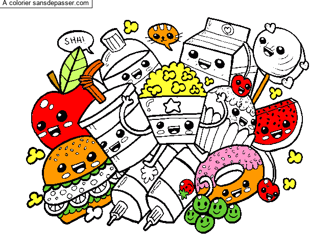 Aliments Kawaii par un invit&eacute;