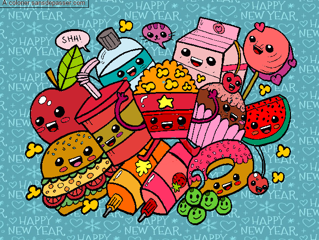 Aliments Kawaii par un invit&eacute;