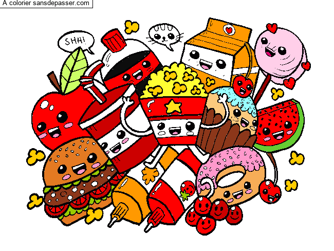 Aliments Kawaii par un invit&eacute;
