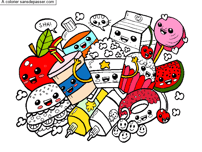Aliments Kawaii par un invit&eacute;