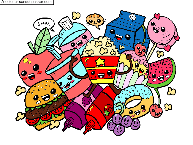 Aliments Kawaii par un invit&eacute;