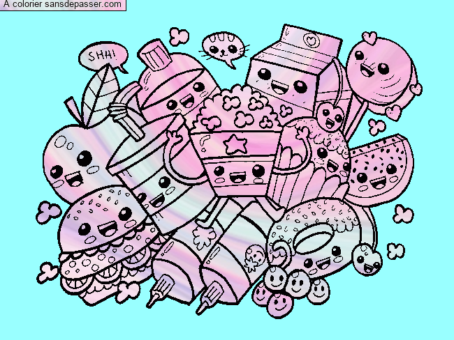 Aliments Kawaii par un invit&eacute;