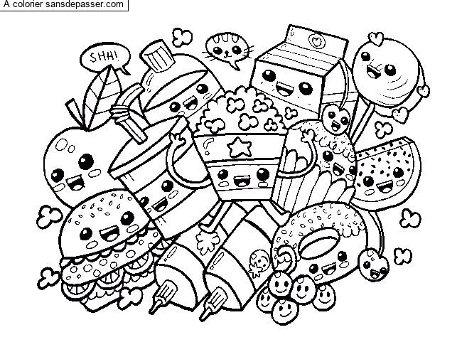 Aliments Kawaii par un invit&eacute;