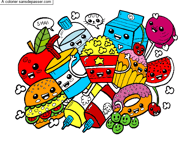 Aliments Kawaii par un invit&eacute;
