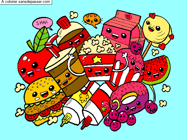 Aliments Kawaii par un invit&eacute;
