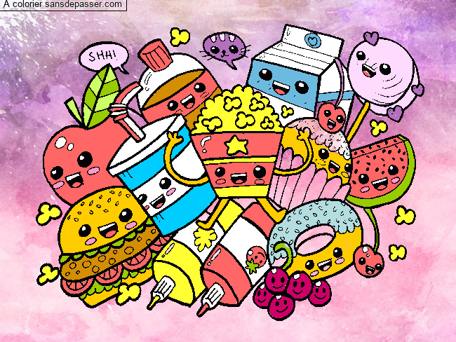 Aliments Kawaii par un invit&eacute;