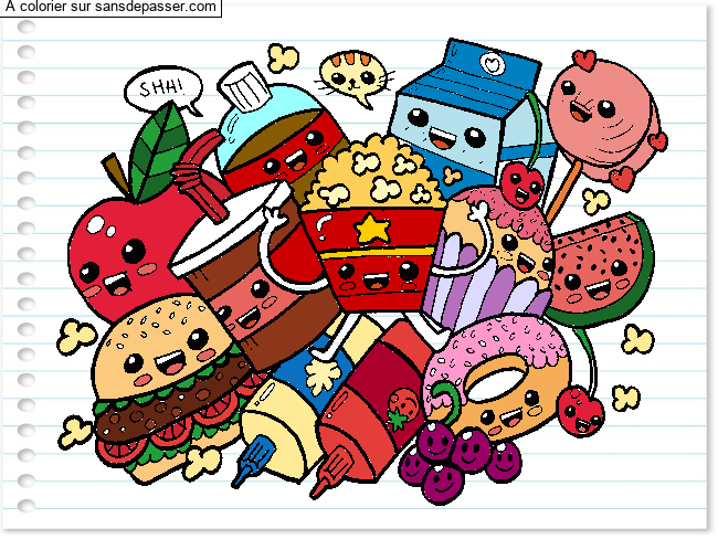 Aliments Kawaii par un invit&eacute;