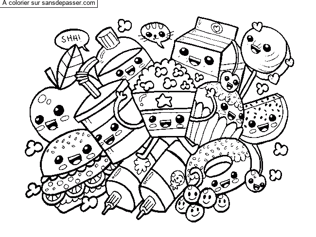 Aliments Kawaii par un invit&eacute;