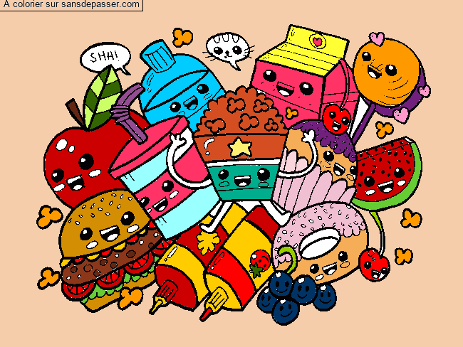 Aliments Kawaii par un invit&eacute;