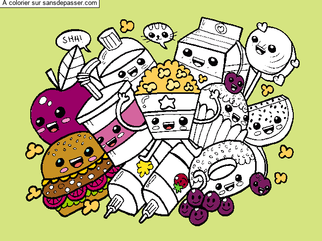 Aliments Kawaii par un invit&eacute;