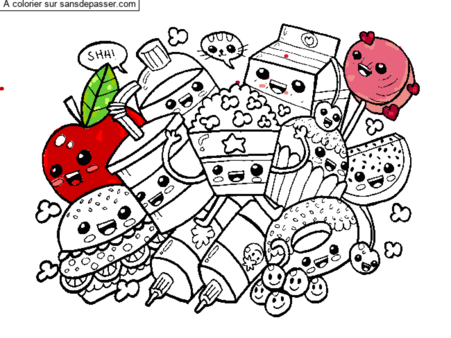 Aliments Kawaii par un invit&eacute;