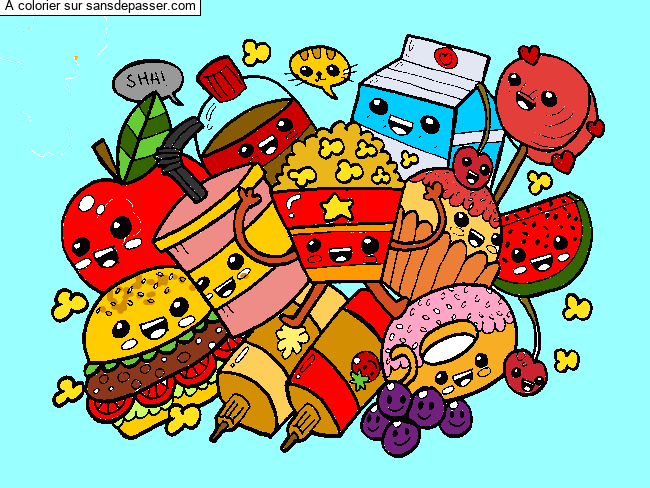 Aliments Kawaii par un invit&eacute;