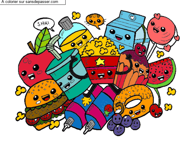 Aliments Kawaii par un invit&eacute;