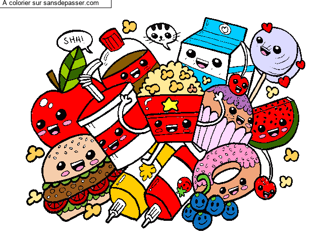 Aliments Kawaii par un invit&eacute;